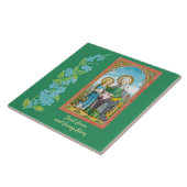 NeoGothic St. Anne en Young Mary (SAU 29) Tegeltje (Zijkant)