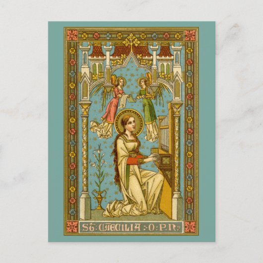 NeoGothic St. Cecilia of Rome (BNG 02) Briefkaart (Voorkant)