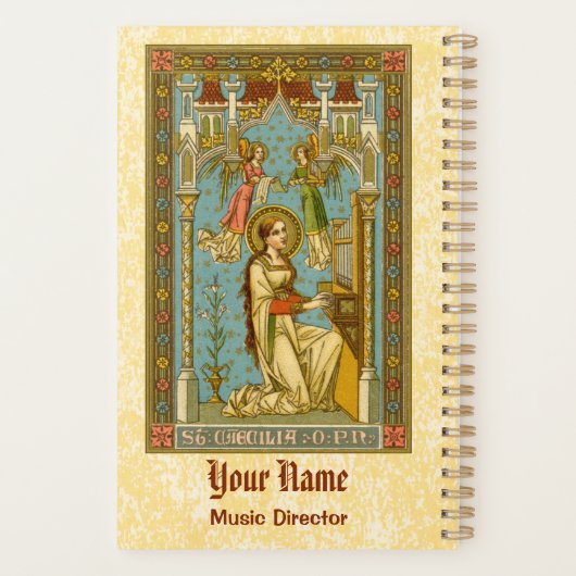 NeoGothic St. Cecilia of Rome (BNG 02) Planner (Achterkant)