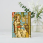 NeoGothic St. Cecilia of Rome (in detail; BNG 02) Briefkaart (Staand voorkant)