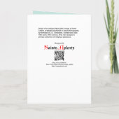 NeoGothic St. Cecilia of Rome (in detail; BNG 02) Kaart (Achterkant)