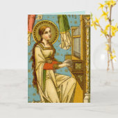 NeoGothic St. Cecilia of Rome (in detail; BNG 02) Kaart (Gele Bloem)