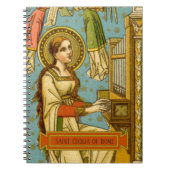 NeoGothic St. Cecilia of Rome (in detail; BNG 02) Notitieboek (Voorkant)