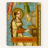NeoGothic St. Cecilia of Rome (in detail; BNG 02) Notitieboek (Voorkant)