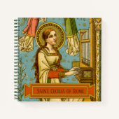 NeoGothic St. Cecilia of Rome (in detail; BNG 02) Notitieboek (Voorkant)