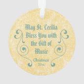 NeoGothic St. Cecilia of Rome (in detail; BNG 02) Ornament (achterkant)