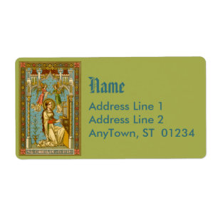 NeoGothic St. Cecilia van Rome (BNG 02) Etiket