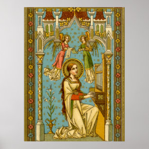NeoGothic St. Cecilia van Rome (BNG 02) Poster