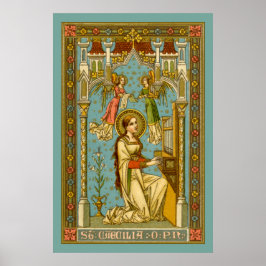 NeoGothic St. Cecilia van Rome (BNG 02) Poster