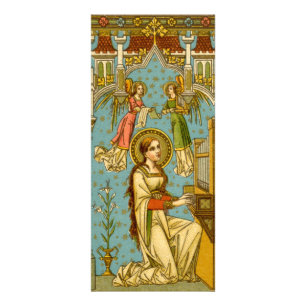 NeoGothic St. Cecilia van Rome (BNG 02) Reclamekaart