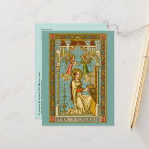 Neogotiek St. Cecilia van Rome (BNG 02) ansichtkaa Briefkaart