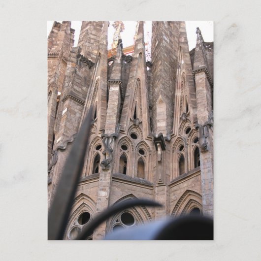 neogotisch briefkaart (Voorkant)