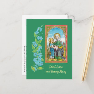 Neogotische Sint-Anna en jonge Maria (SAU 29) Briefkaart