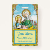 NeoGotische St. Anne en Jonge Maria (SAU 29) Badge (Achterkant)