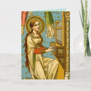 Neogotische St. Cecilia van Rome (detail; BNG 02) Kaart