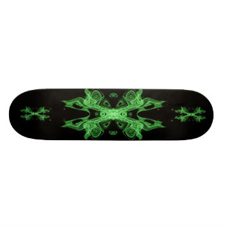 neogroen zwart skateboard