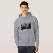 Neoklassiek droompaleis | AI-reimagined archite Hoodie (Voorkant volledig)