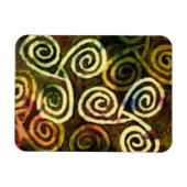 NeoLithic Cave Art Magnet Magneet (Horizontaal)