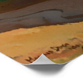 "Neolithic namiddag" door Maynard Dixon Poster (Hoek)