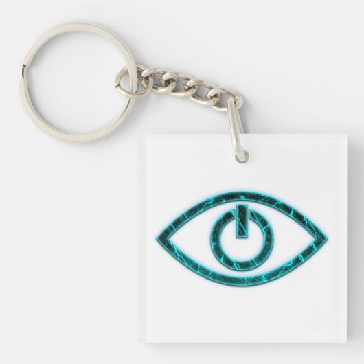 Neolutie - Blauw- Orphan Black Sleutelhanger (voorkant)