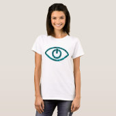 Neolutie - Blauw-orphan Black Womens T-shirt (Voorkant volledig)