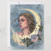 Neoma Fantasy New Moon Enchantress Art Kaart (Voorkant)