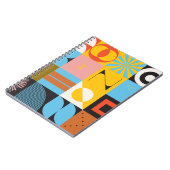 Neomodern esthetica van het brutalisme design post notitieboek (Linkerzijde)