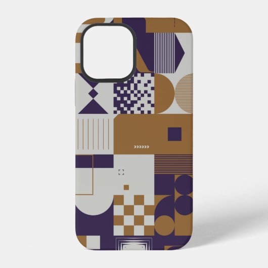 Neomodern esthetiek van brutalisme ontwerp poster iPhone hoesje (Achterkant)