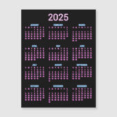 Neon 2025 kalender (Voorkant)