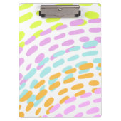 Neon 80-kleuren in dierenafdrukken klembord (Voorkant)