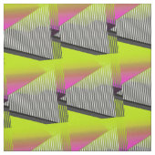 Neon 80s Abstract patroon Stof (Swatch)