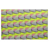 Neon 80s Abstract patroon Stof (Fat Quarter)