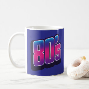 Neon 80's koffiemok