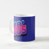 Neon 80's koffiemok (Voorkant links)
