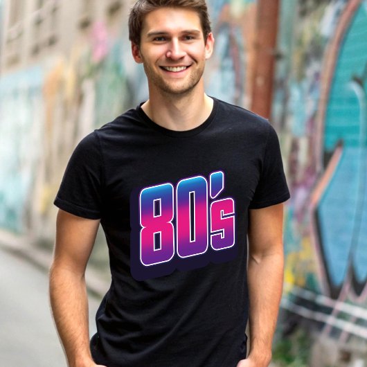 Neon 80's t-shirt