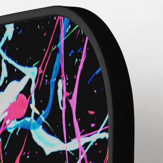 Neon 90s Party Pickleball Paddle (Links Detail)