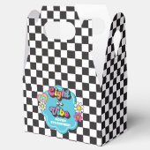 Neon 90s Retro Acht is een Vibe 8e verjaardag Bedankdoosjes (Geopend)