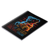 Neon ABC Teddibeer Notitieboek (Linkerzijde)