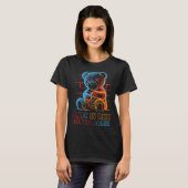 Neon ABC Teddibeer T-shirt (Voorkant volledig)