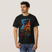 Neon ABC Teddibeer T-shirt (Voorkant volledig)