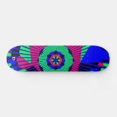Neon Abstract Dd Brand Skateboard (Horizontaal)