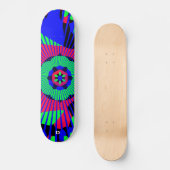 Neon Abstract Dd Brand Skateboard (Voorkant)