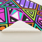 neon abstract deken (3/4)