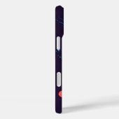 Neon Abstract Geometrisch Spat Retro Futuristisch Case-Mate iPhone Case (Achterkant / Rechts)