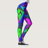 Neon abstract. leggings (Rechts)