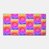 Neon Abstract Ontwerp Klantenbureau Mat (Voorkant)