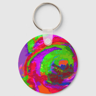 Neon Abstract Sleutelhanger