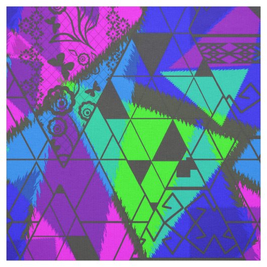 Neon abstract. stof (Swatch)