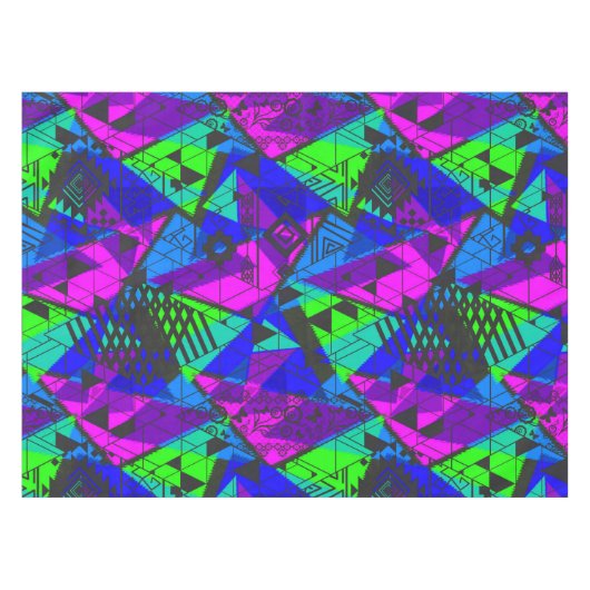 Neon abstract. tafelkleed (Voorkant (Horizontaal))