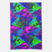 Neon abstract. theedoek (Verticaal)